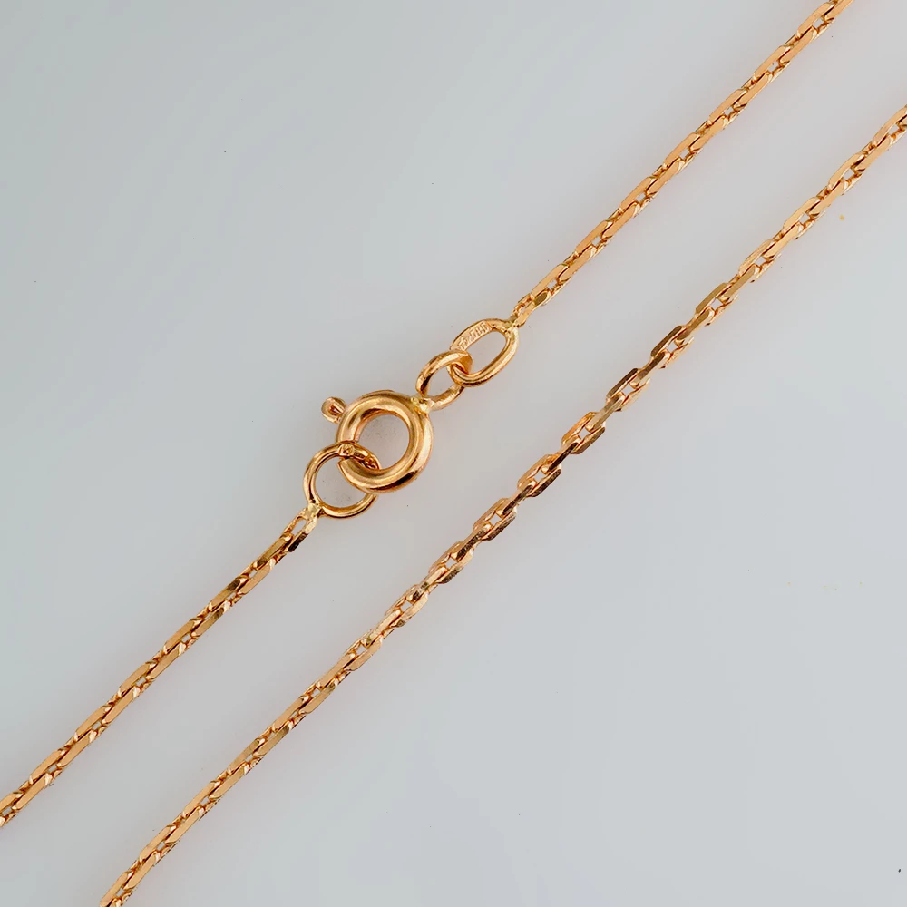 Цепь из красного золота 585 пробы