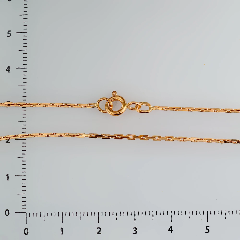 Цепь из красного золота 585 пробы