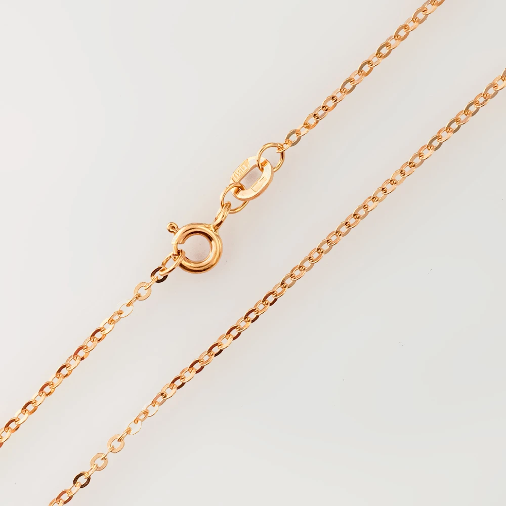 Цепь из красного золота 585 пробы