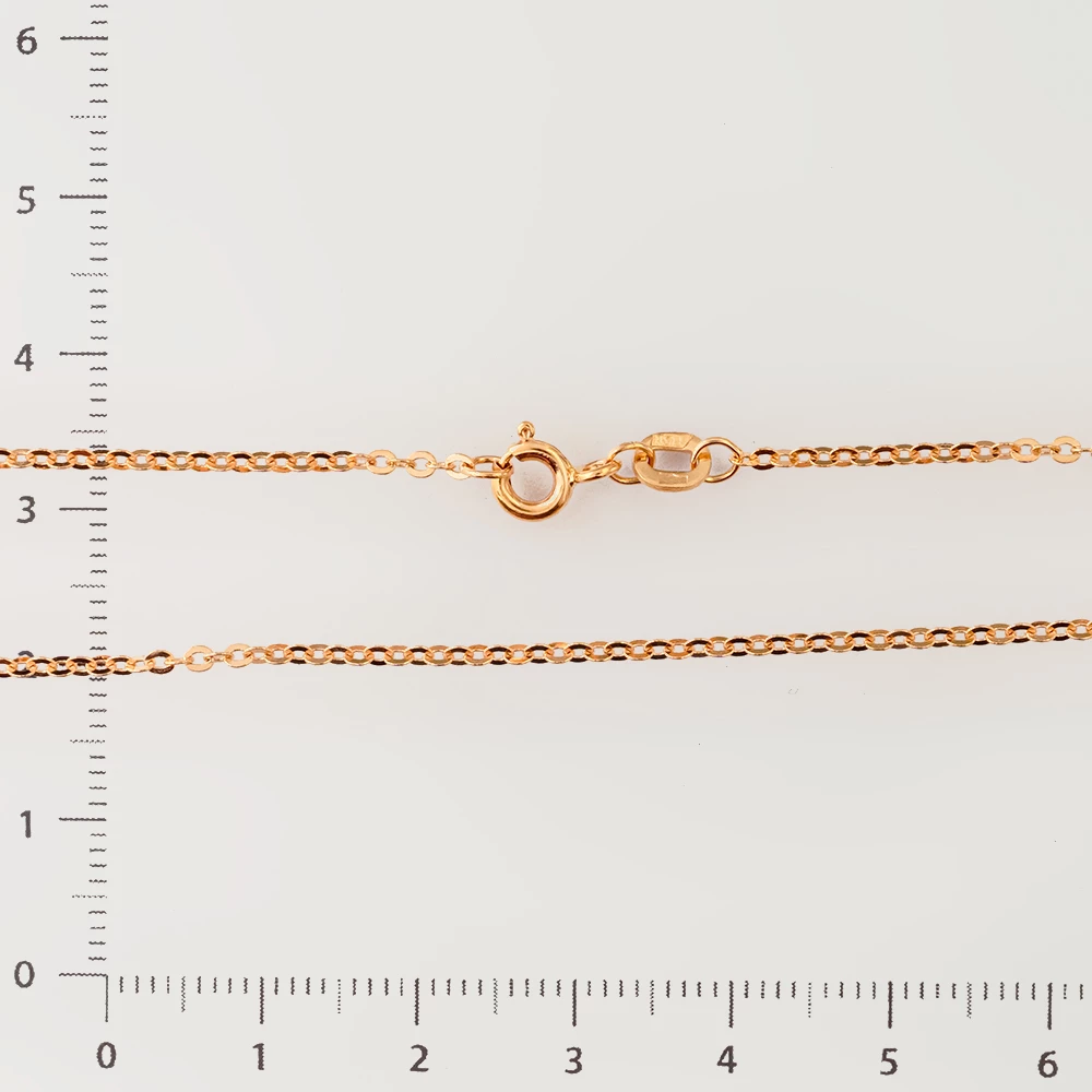 Цепь из красного золота 585 пробы