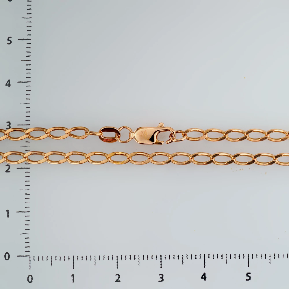 Цепь из красного золота 585 пробы