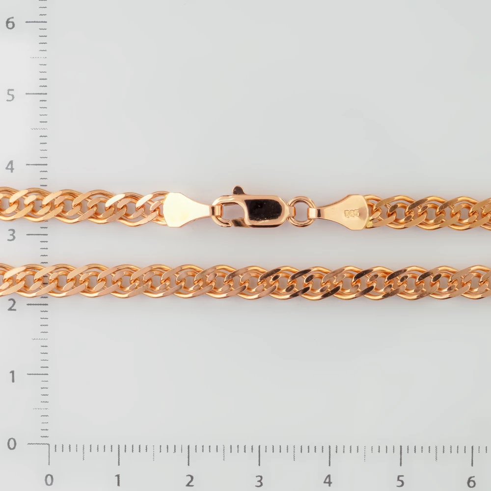 Цепь из красного золота 585 пробы