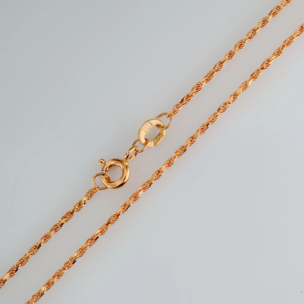 Цепь из красного золота 585 пробы