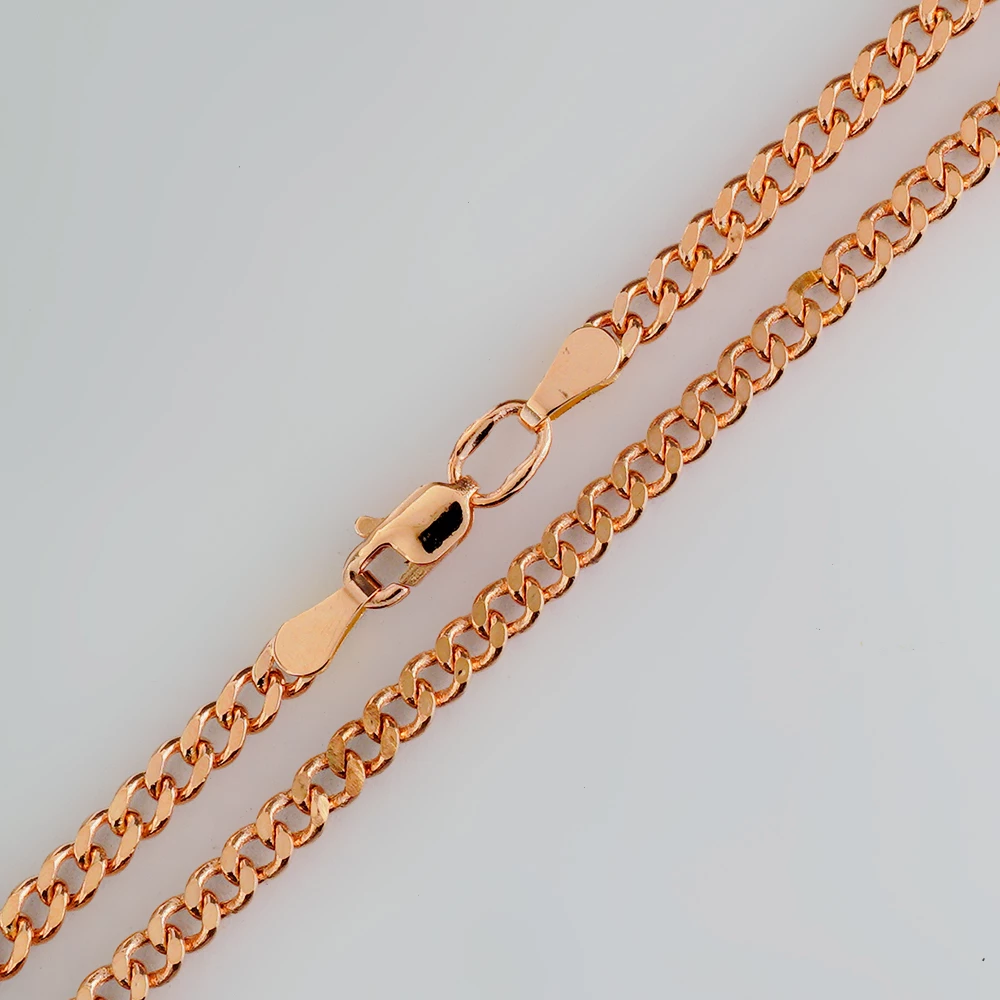 Цепь из красного золота 585 пробы