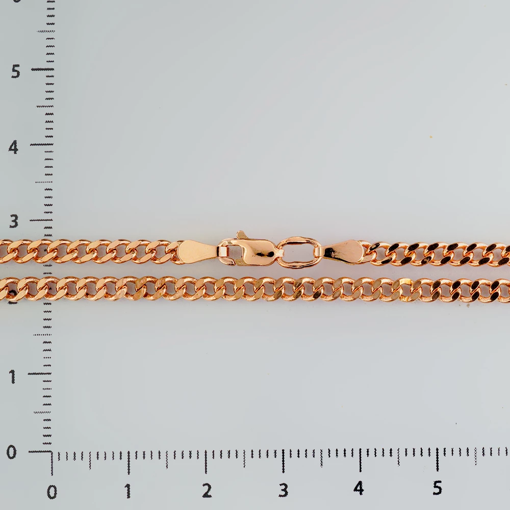 Цепь из красного золота 585 пробы