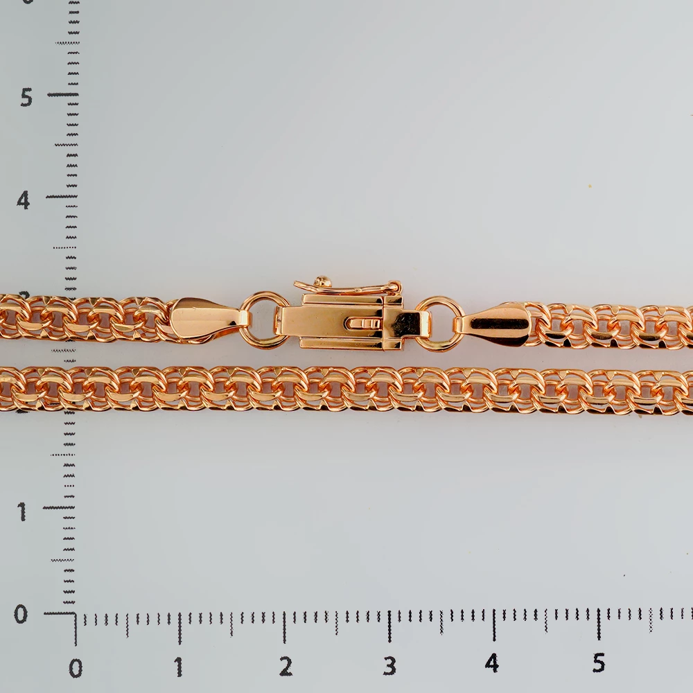Цепь из красного золота 585 пробы