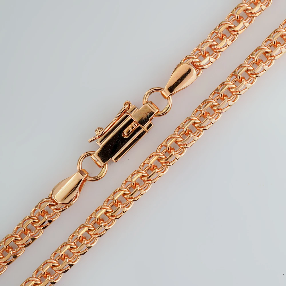 Цепь из красного золота 585 пробы