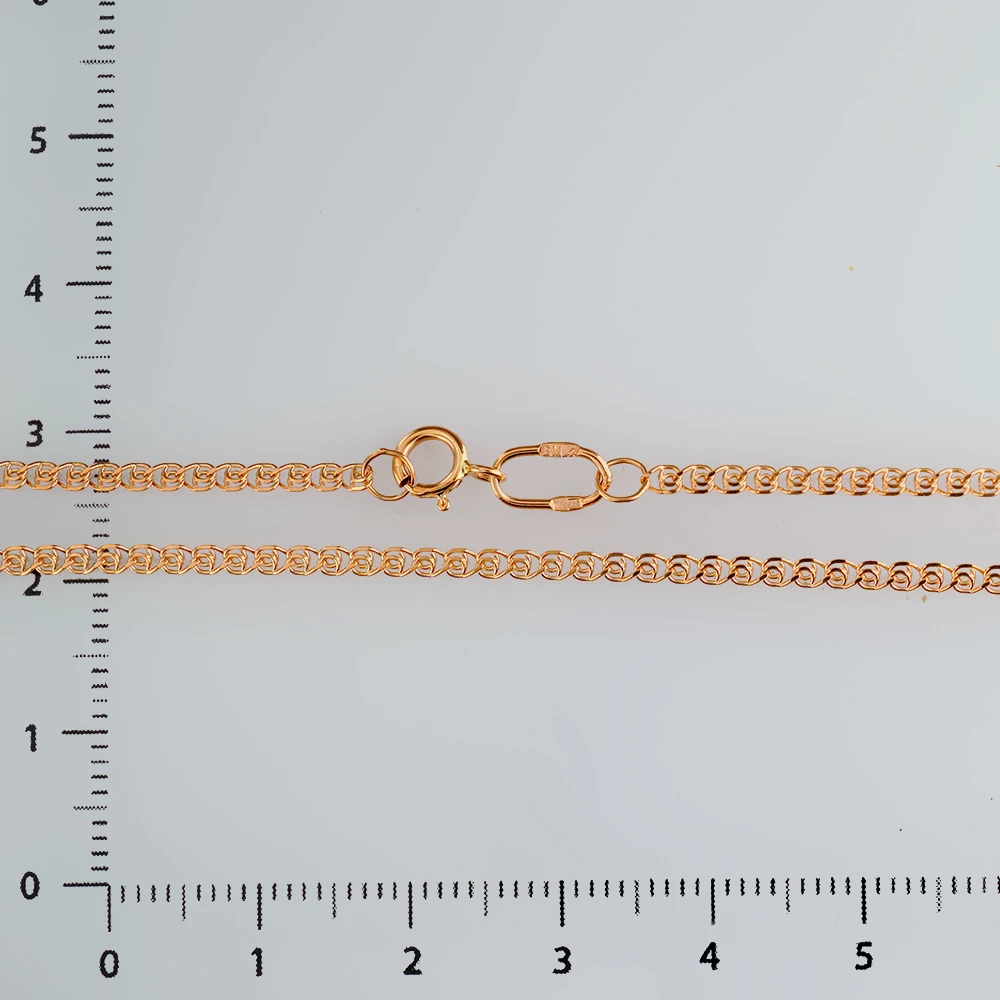 Цепь из красного золота 585 пробы