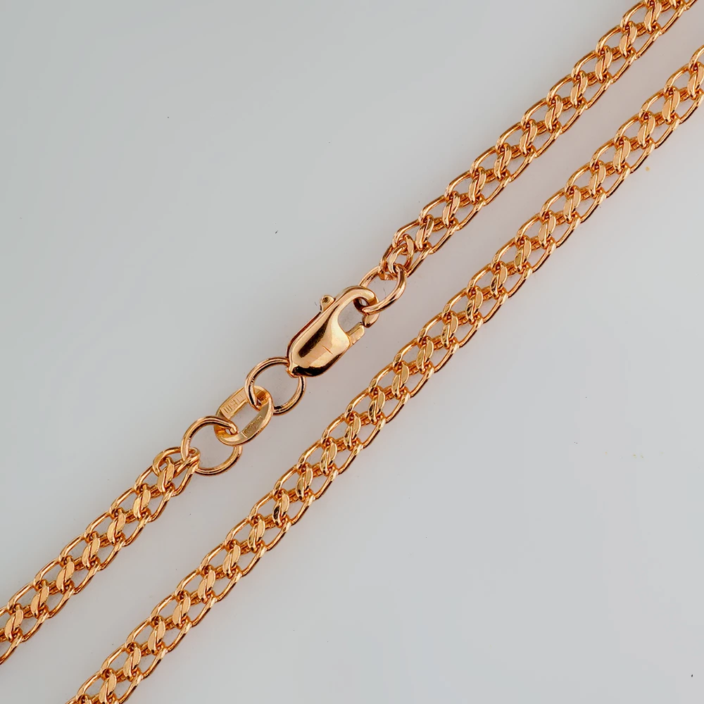 Цепь из красного золота 585 пробы