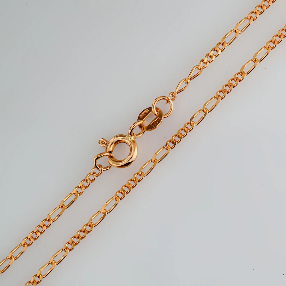 Цепь из красного золота 585 пробы