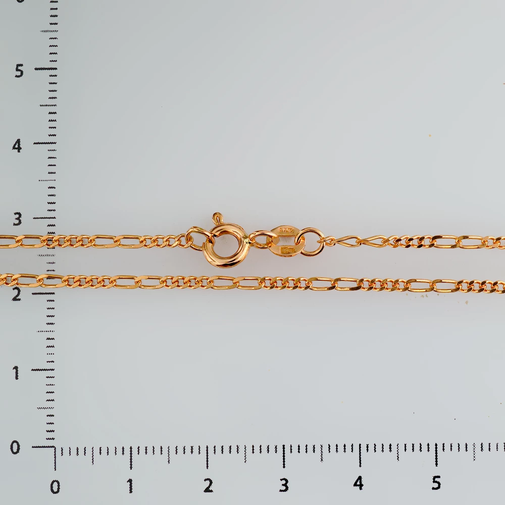 Цепь из красного золота 585 пробы