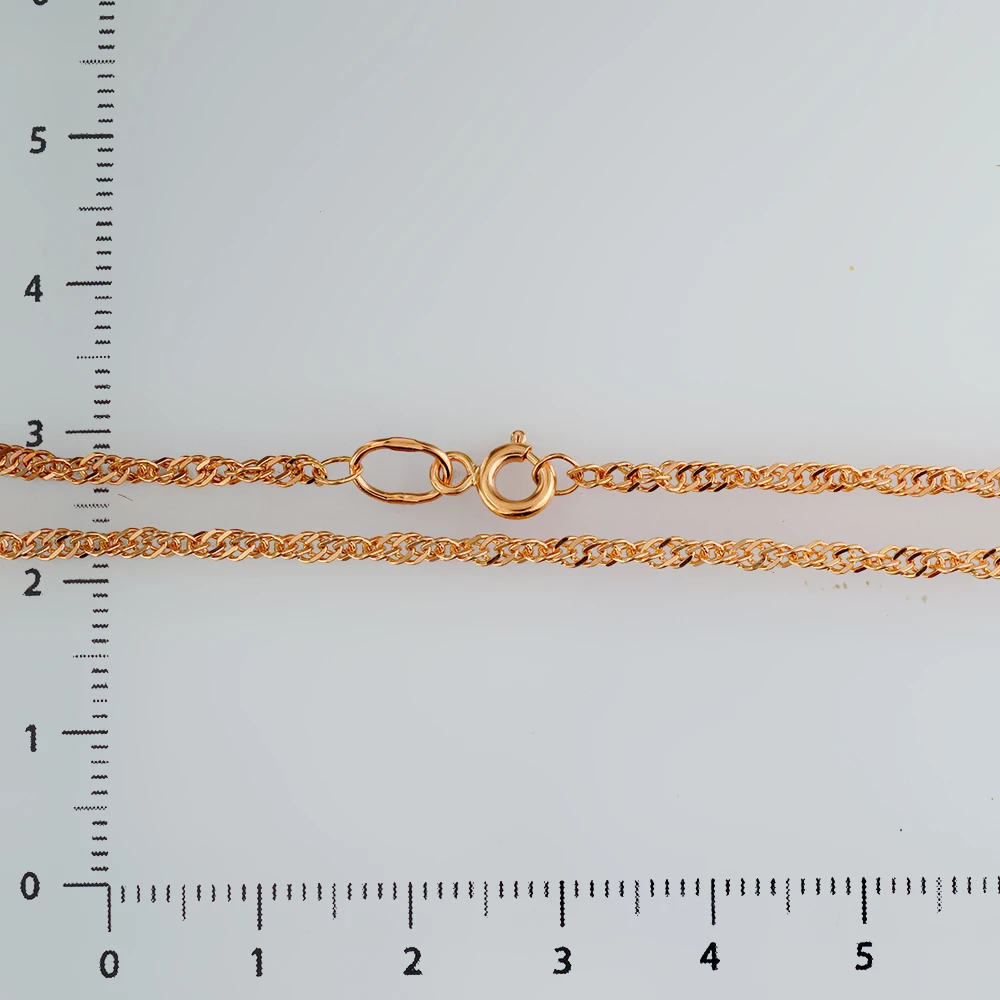 Цепь из красного золота 585 пробы