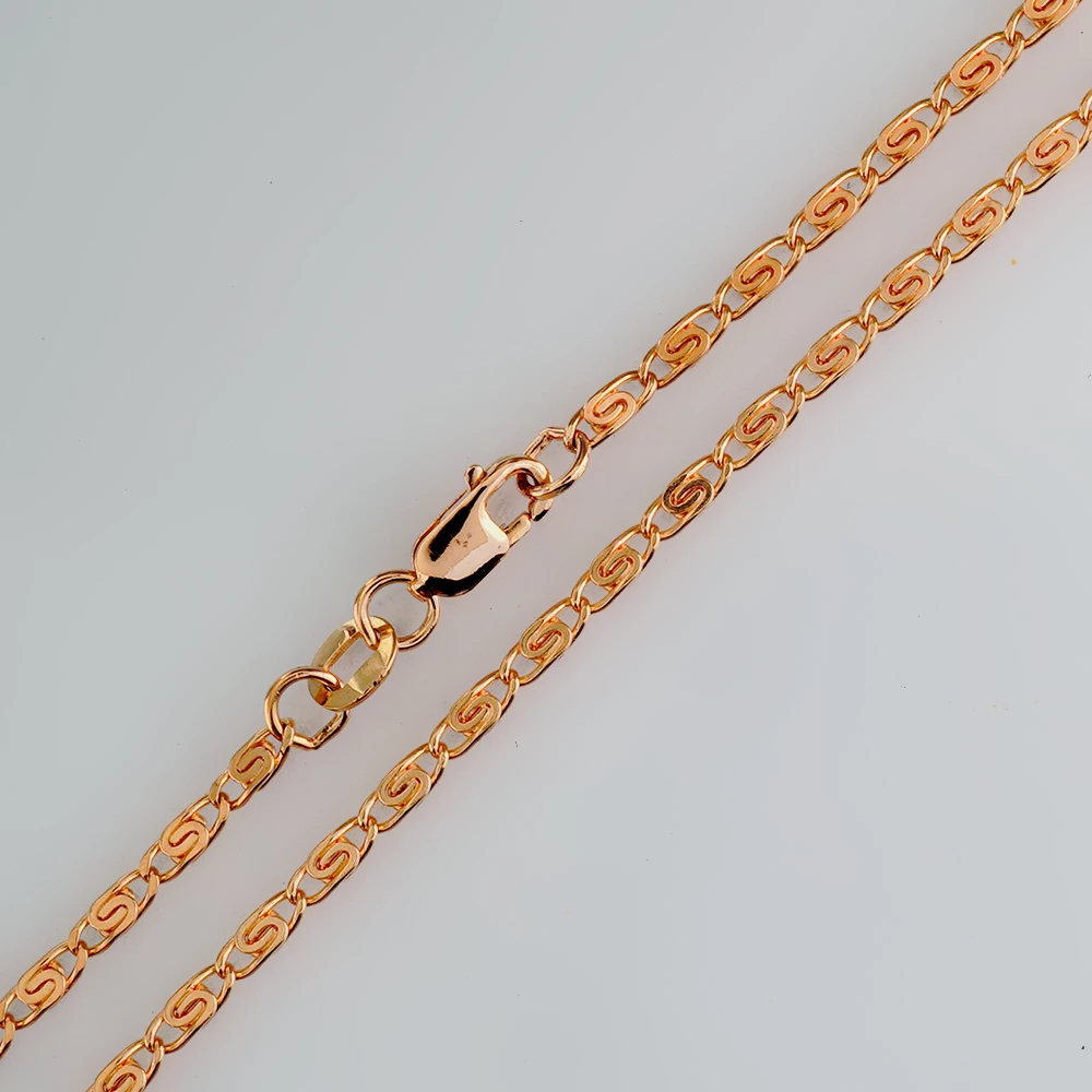 Цепь из красного золота 585 пробы