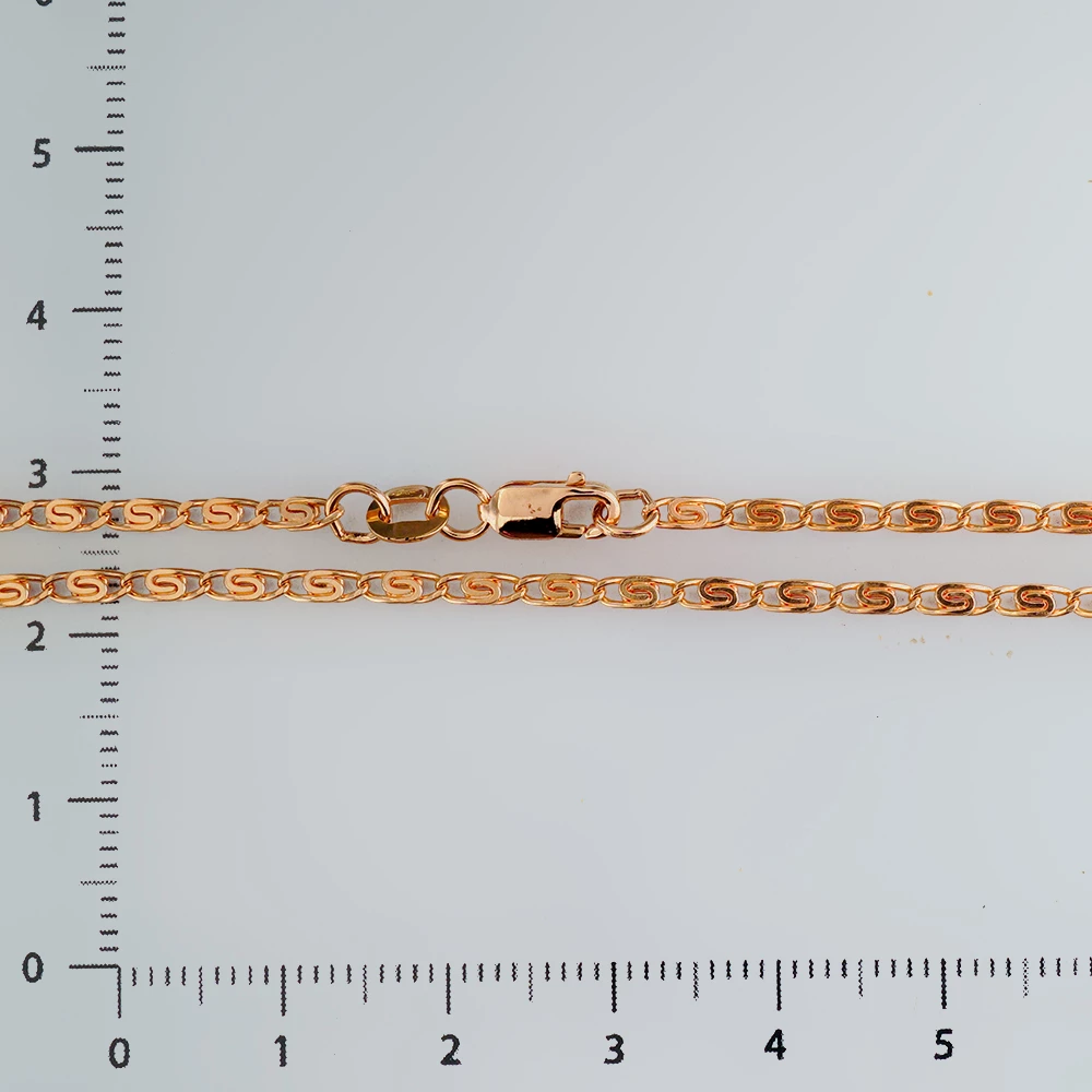 Цепь из красного золота 585 пробы