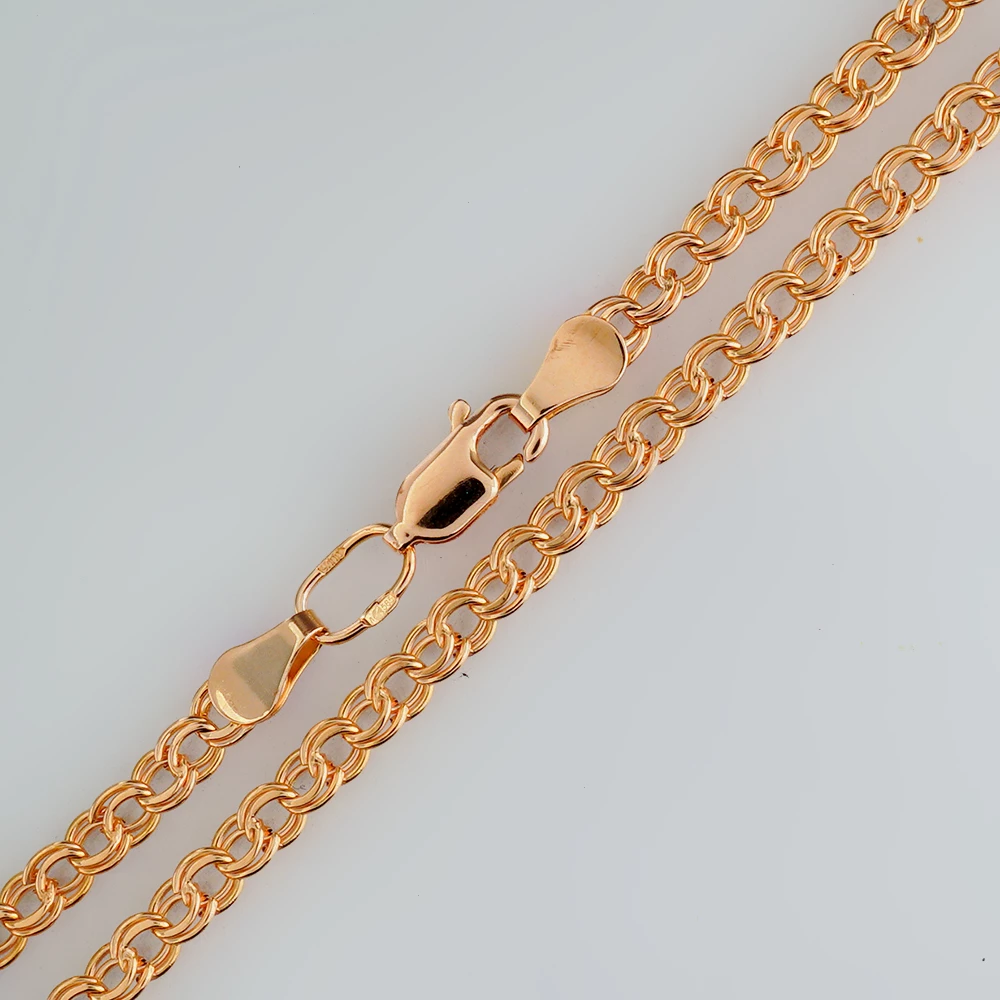 Цепь из красного золота 585 пробы