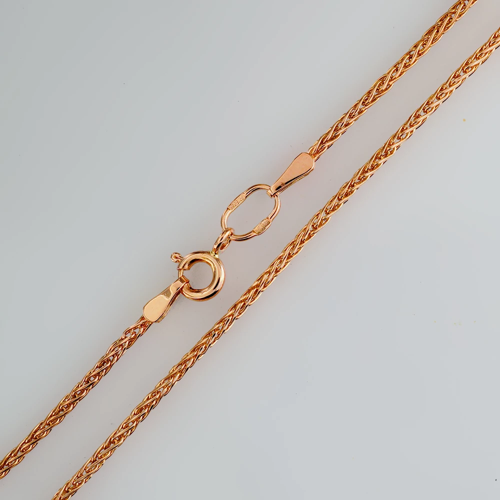 Цепь из красного золота 585 пробы