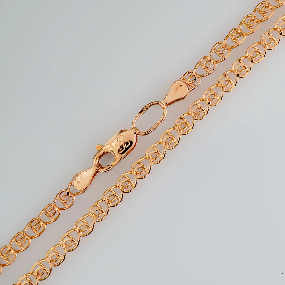 Цепь из красного золота 585 пробы