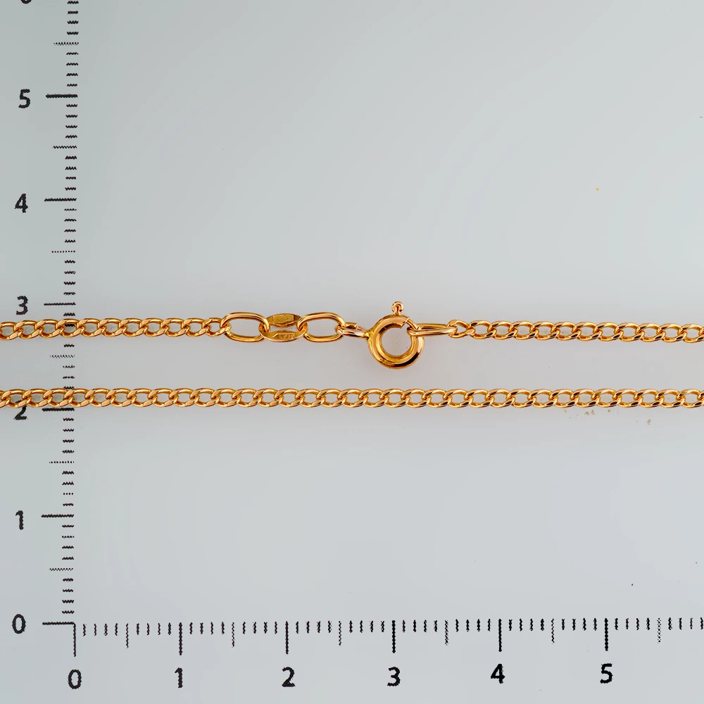 Цепь из красного золота 585 пробы