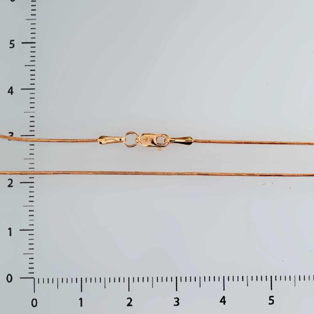 Цепь из красного золота 585 пробы