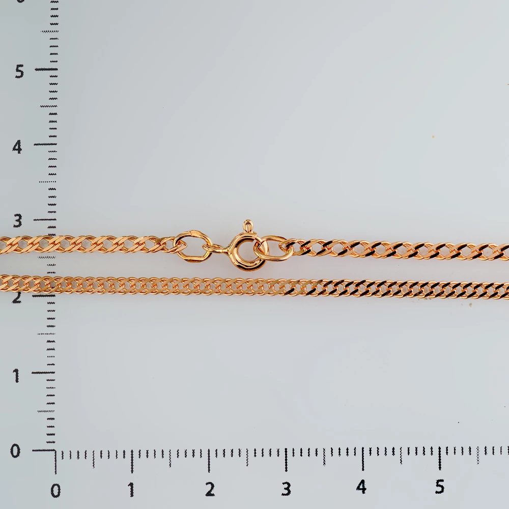 Цепь из красного золота 585 пробы