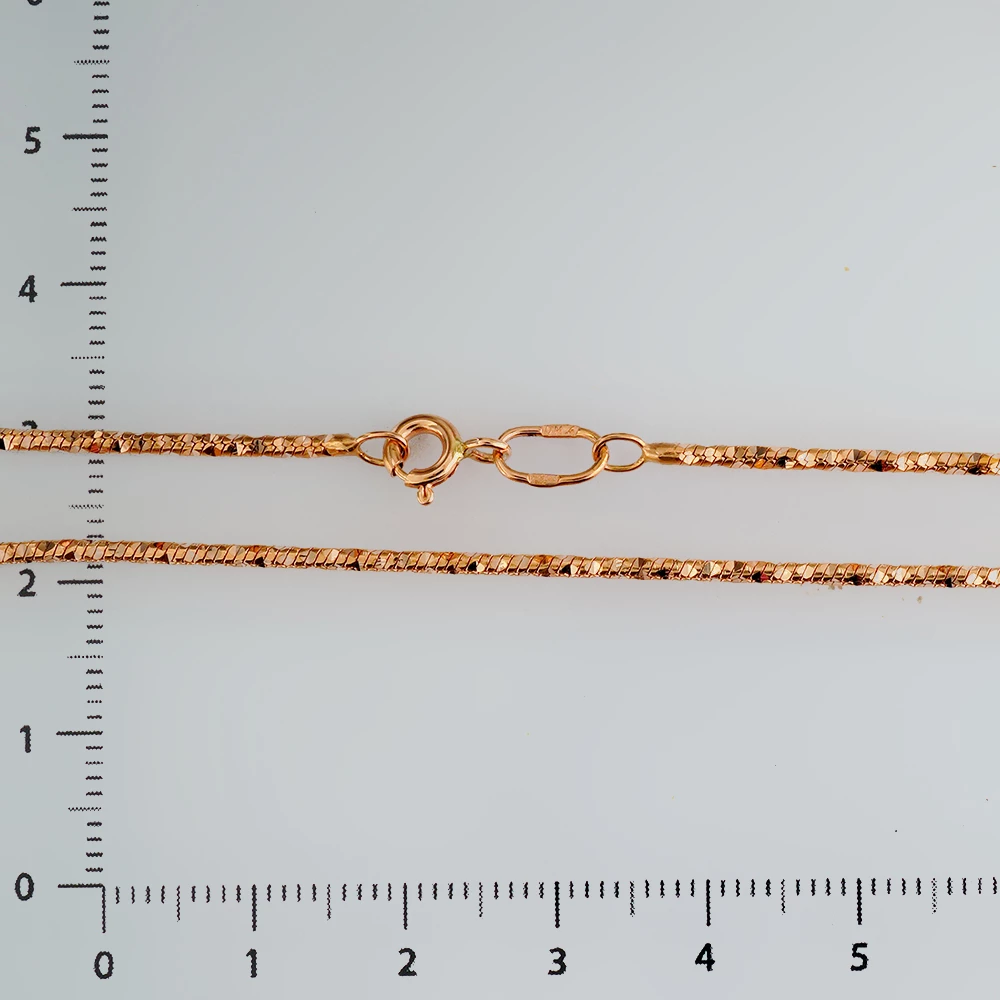 Цепь из красного золота 585 пробы