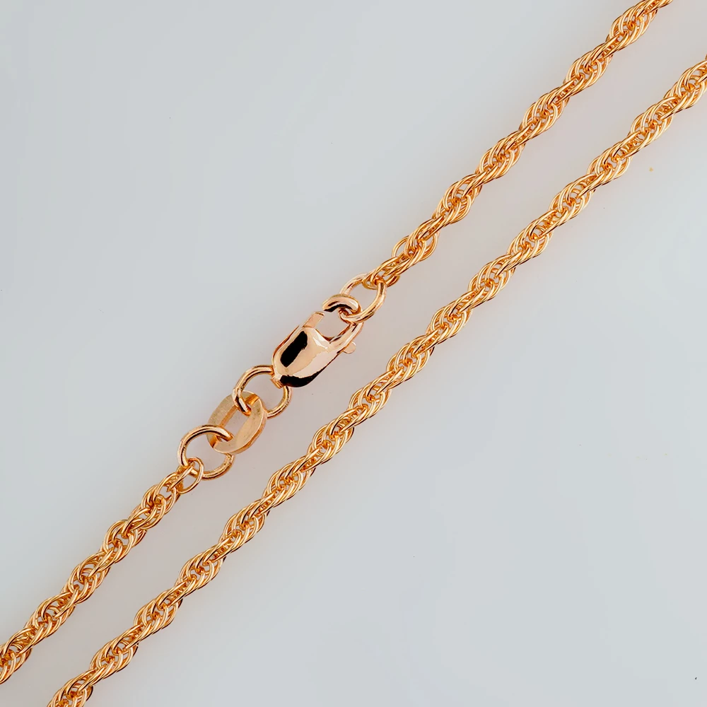 Цепь из красного золота 585 пробы