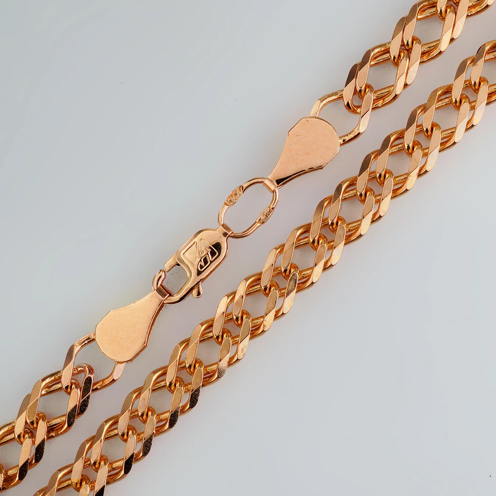 Цепь из красного золота 585 пробы