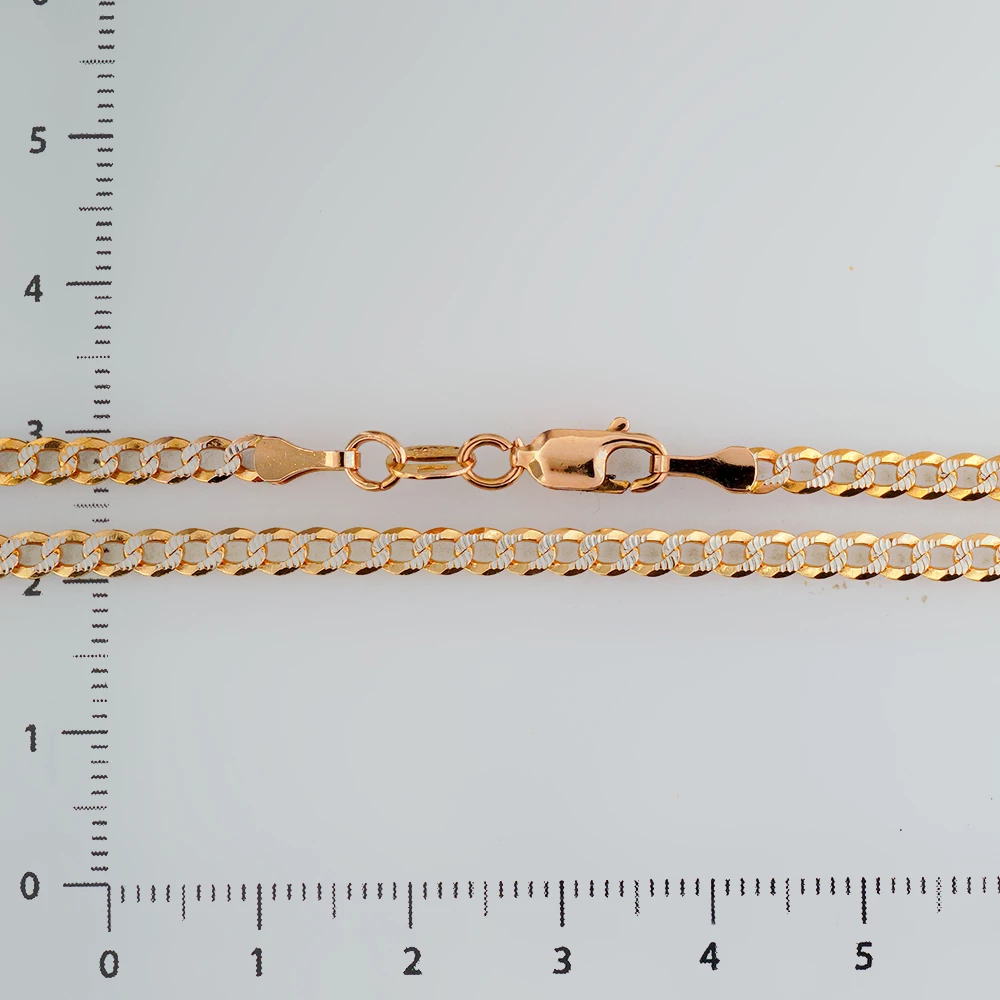 Цепь из красного золота 585 пробы