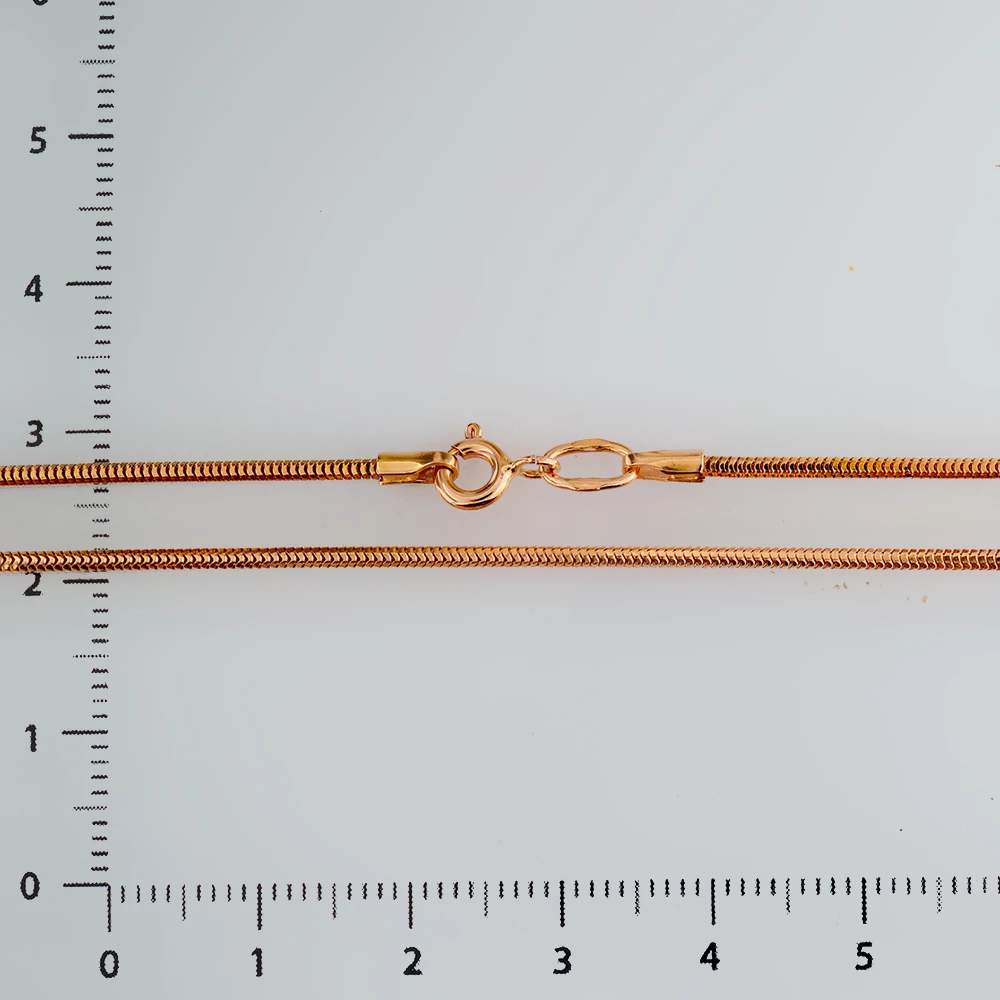 Цепь из красного золота 585 пробы