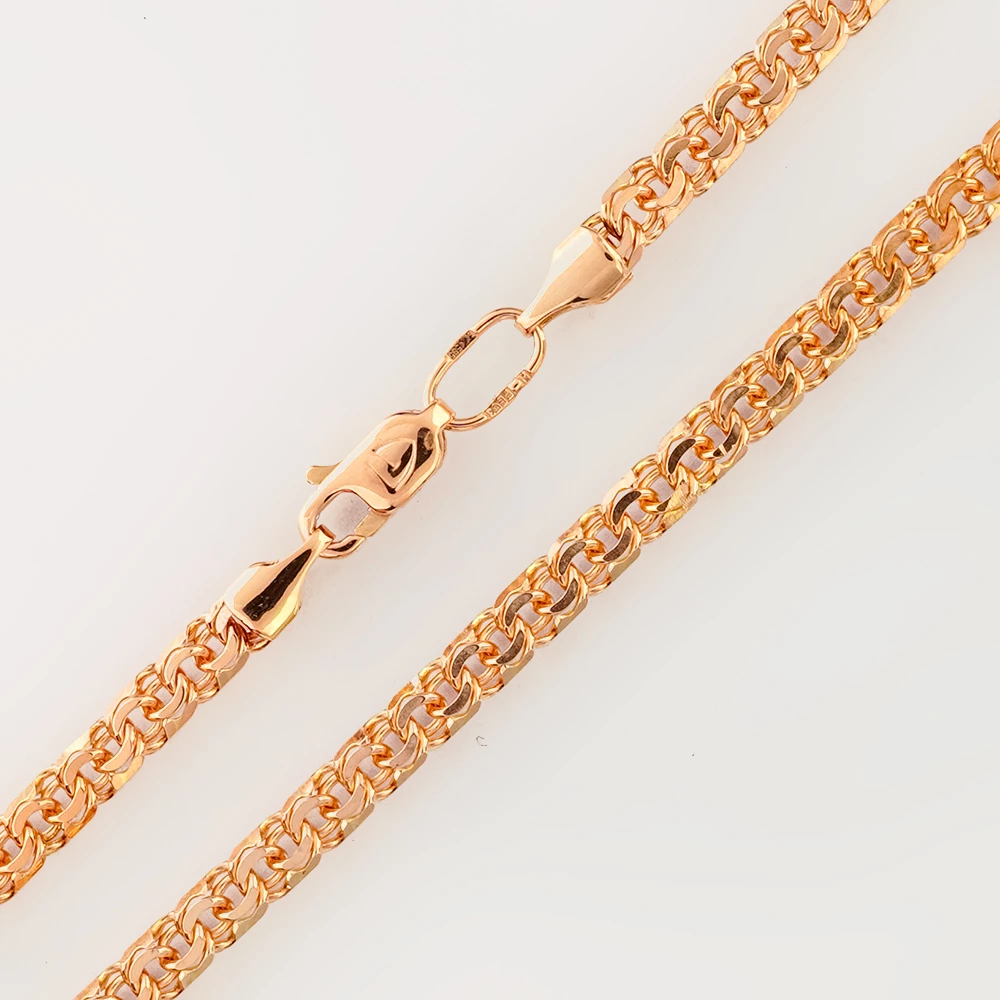 Цепь из красного золота 585 пробы