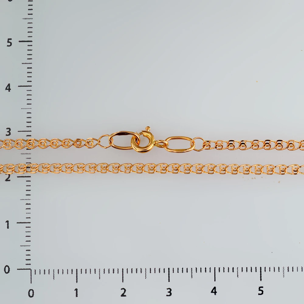 Цепь из красного золота 585 пробы