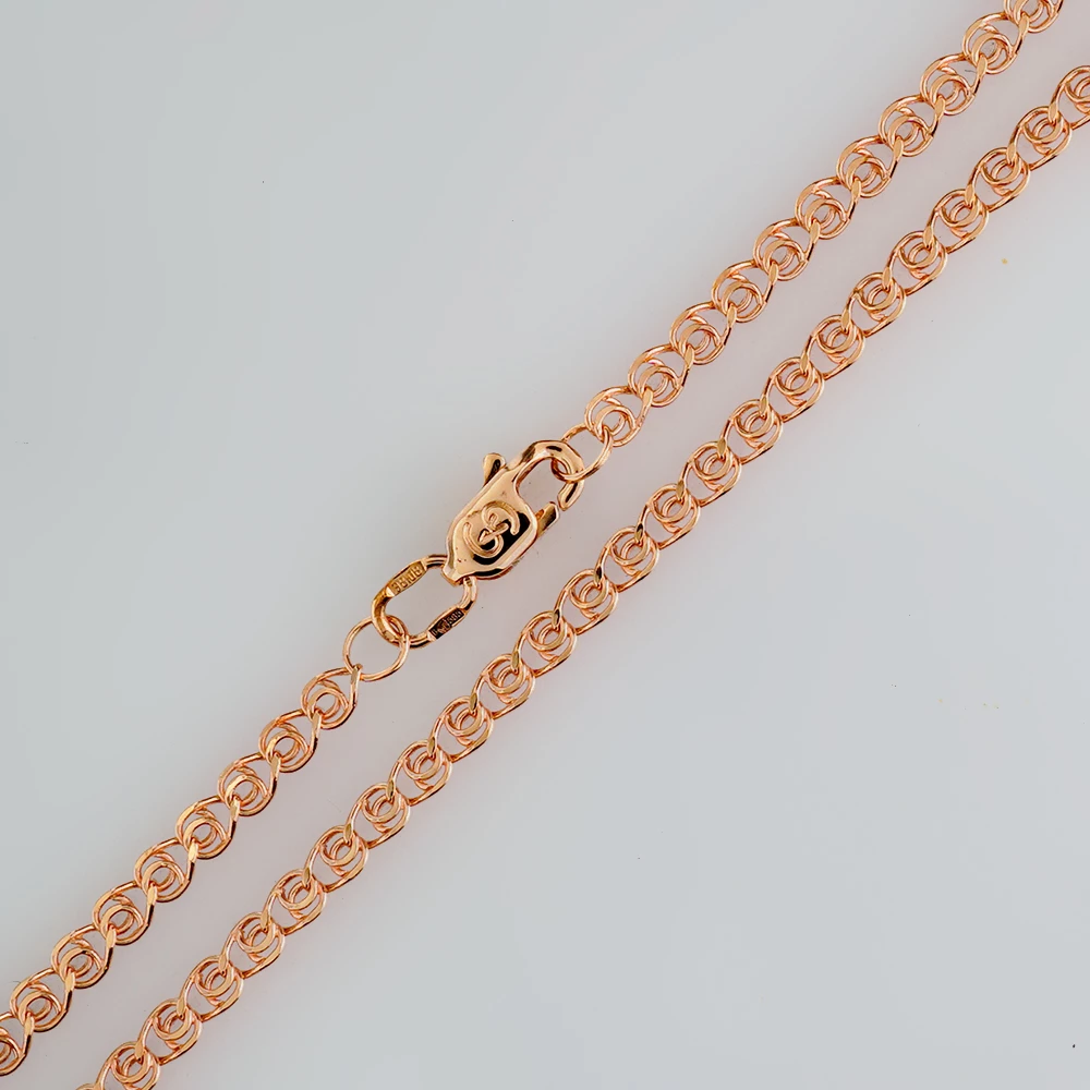 Цепь из красного золота 585 пробы