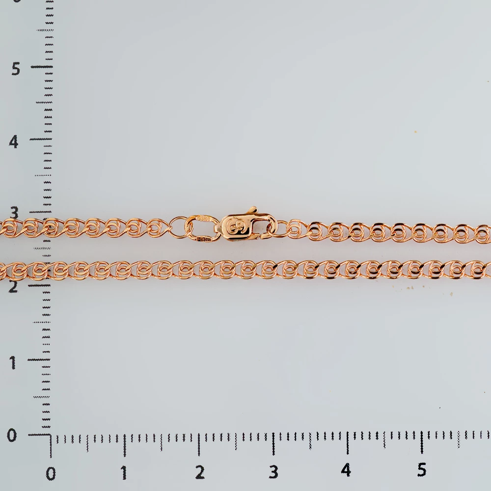 Цепь из красного золота 585 пробы