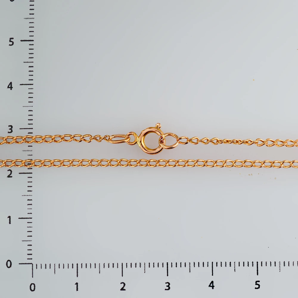 Цепь из красного золота 583 пробы