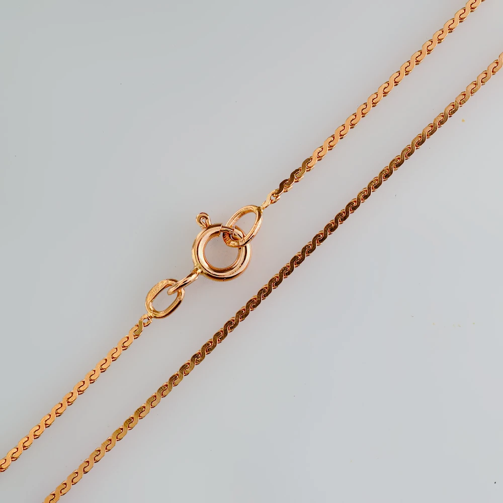 Цепь из красного золота 585 пробы