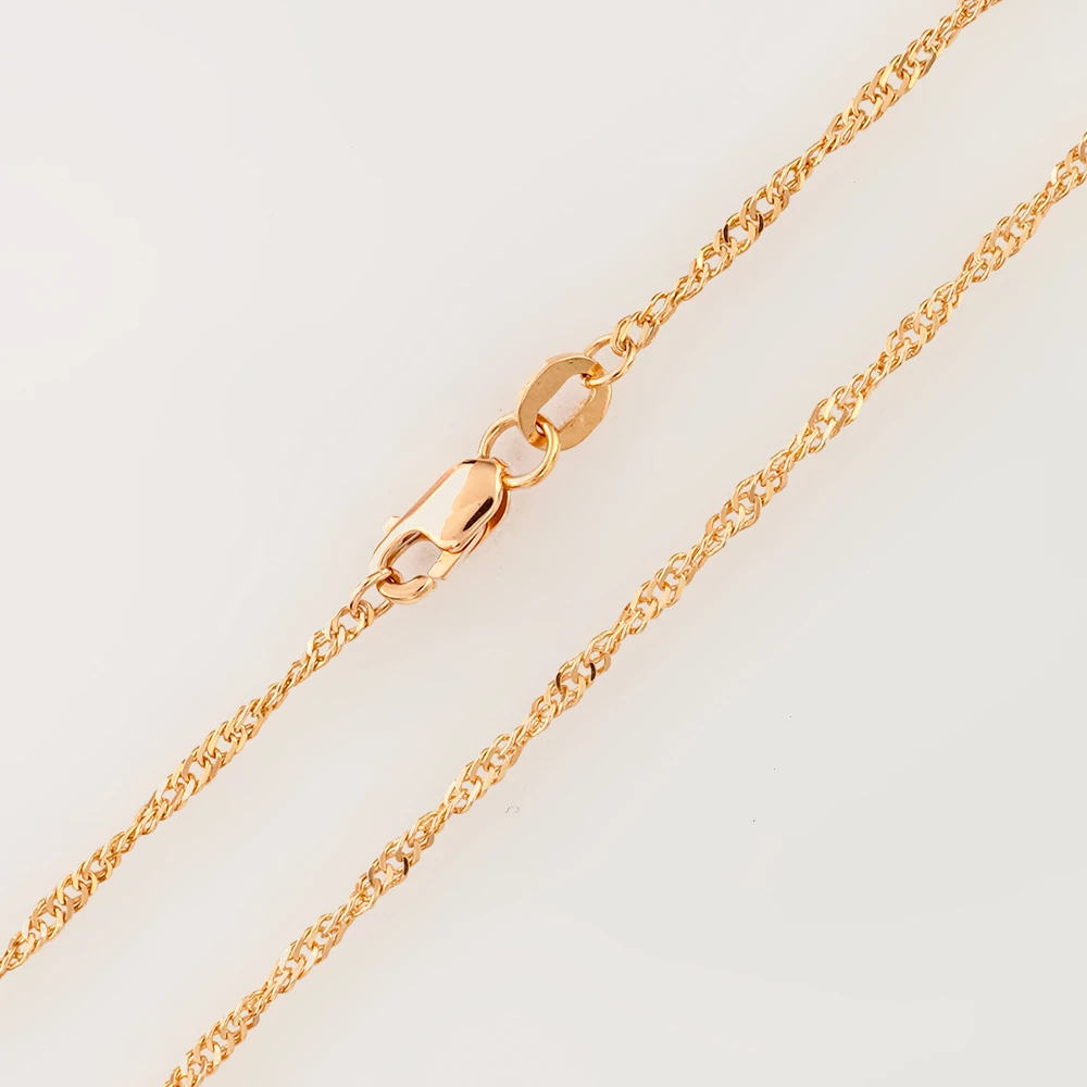 Цепь из красного золота 585 пробы