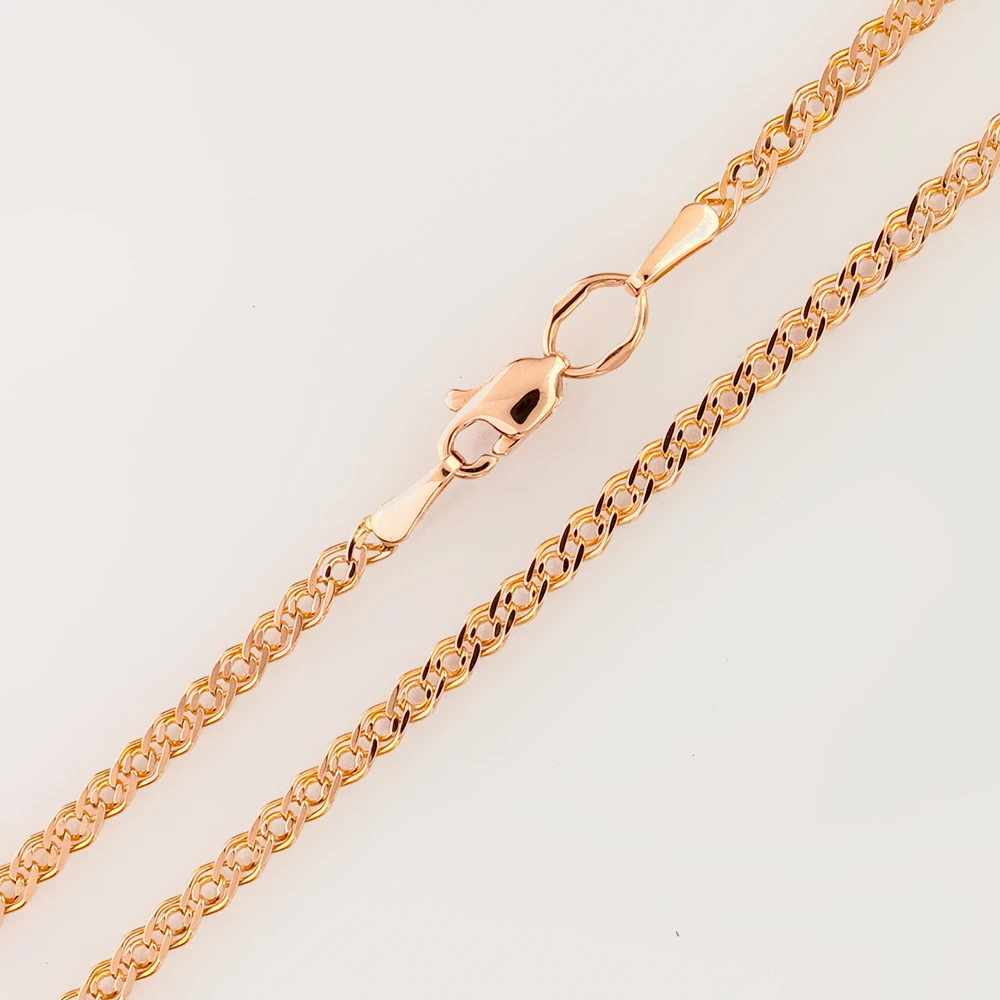 Цепь из красного золота 585 пробы