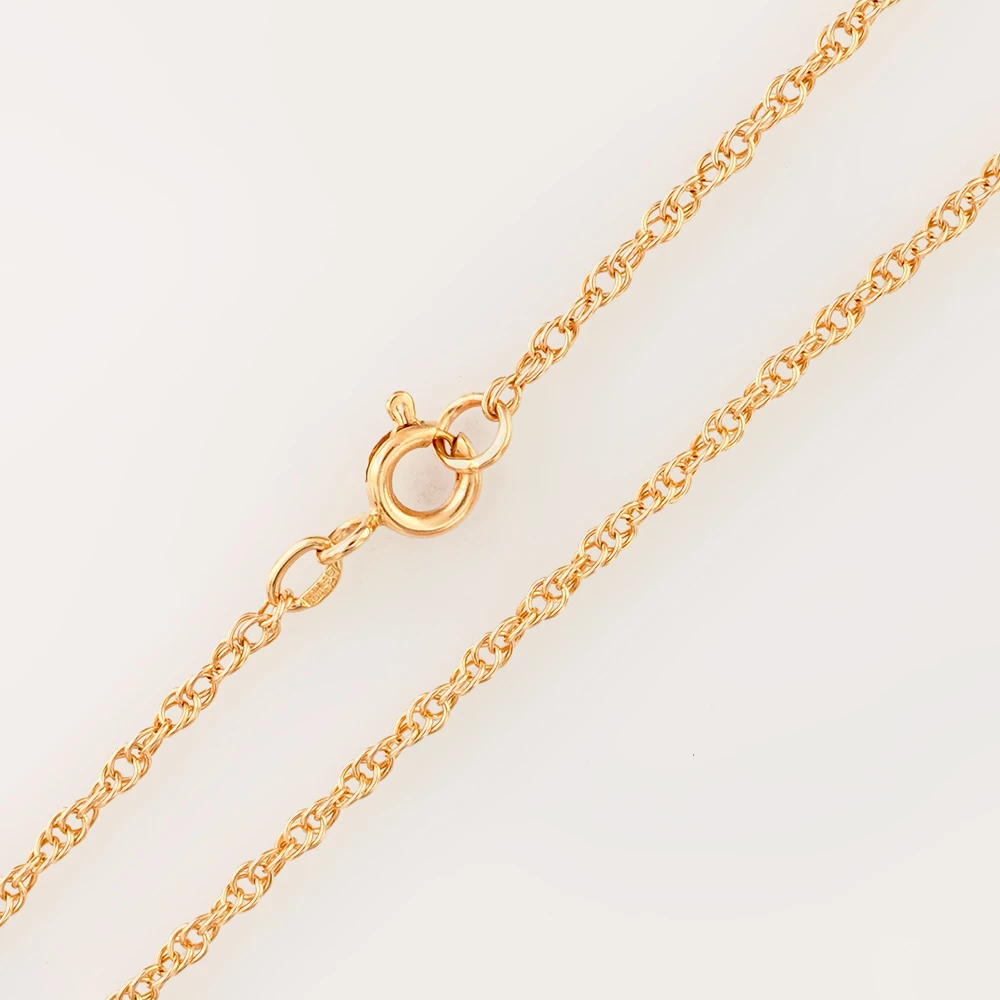 Цепь из красного золота 585 пробы