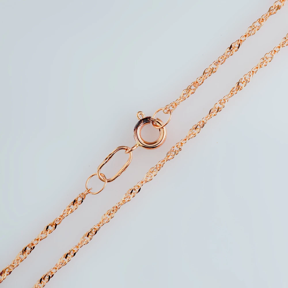 Цепь из красного золота 585 пробы