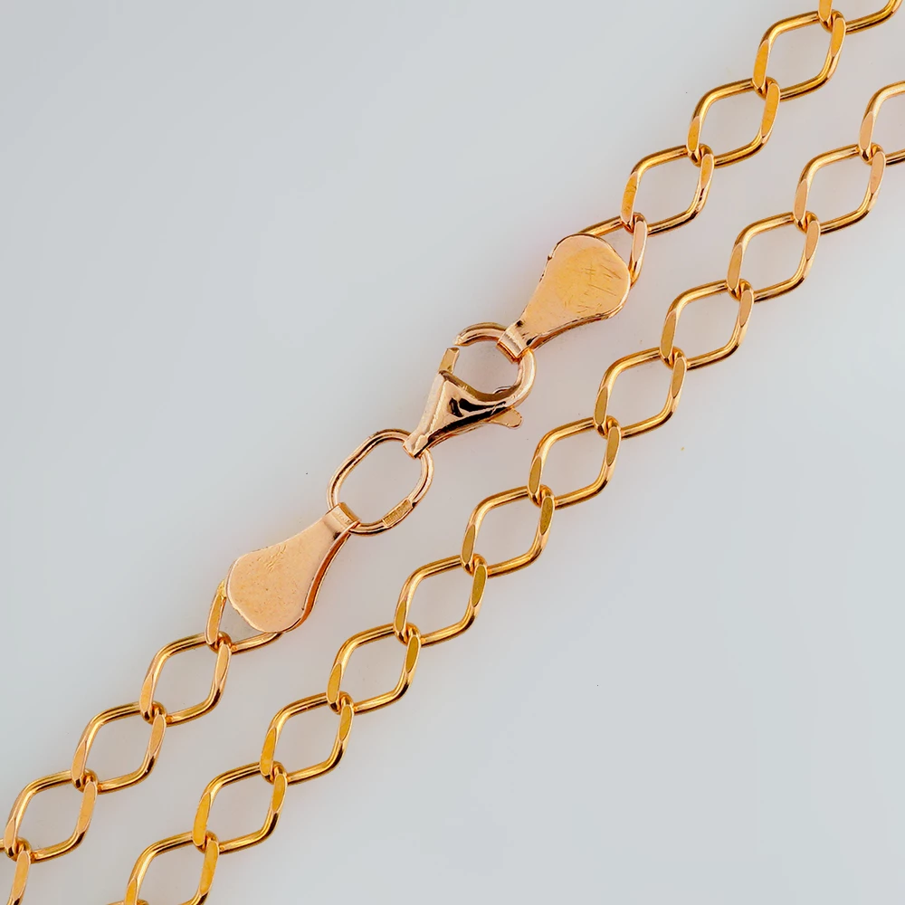 Цепь из красного золота 585 пробы