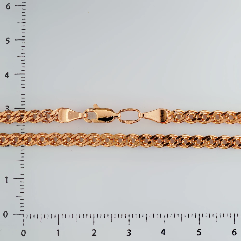 Цепь из красного золота 585 пробы