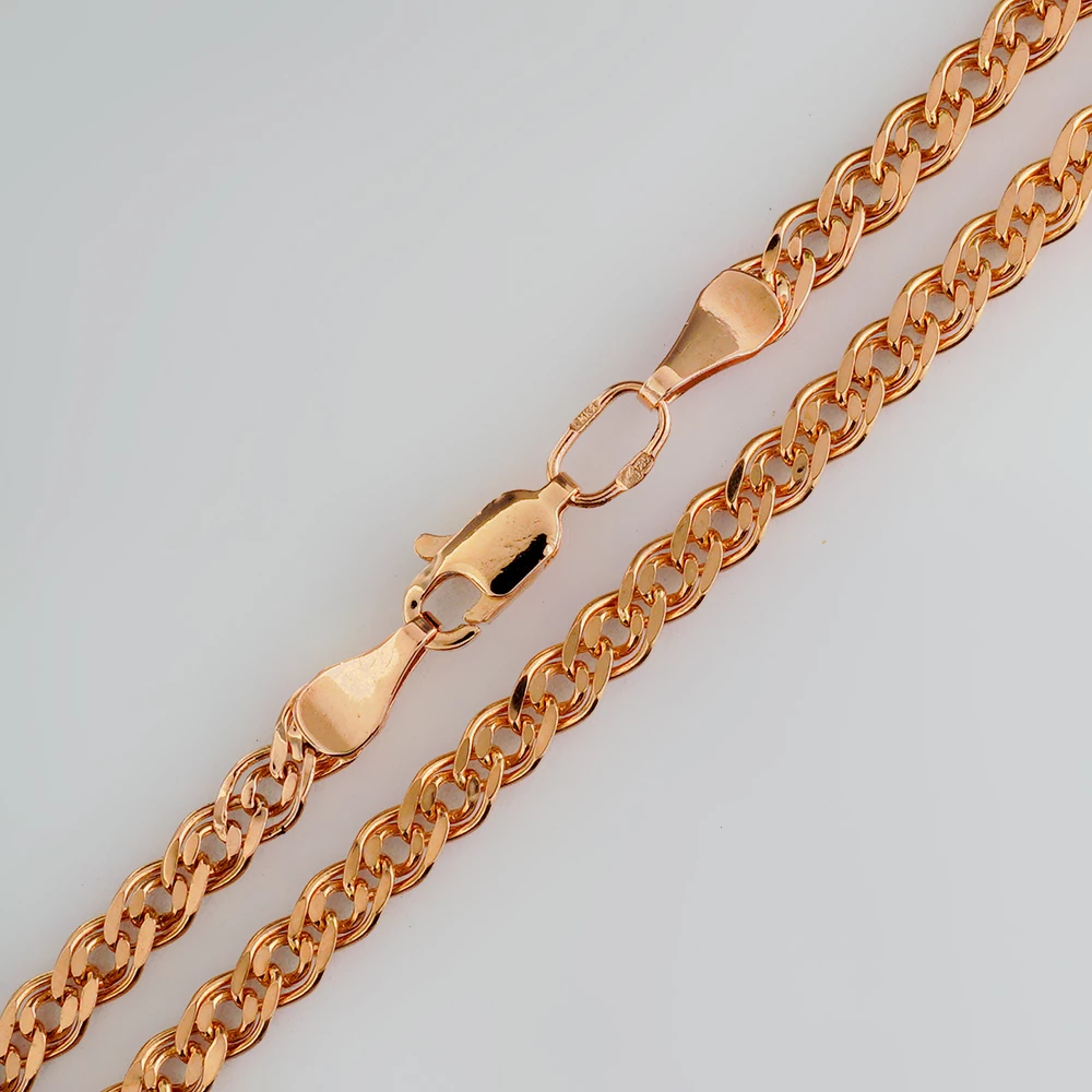 Цепь из красного золота 585 пробы