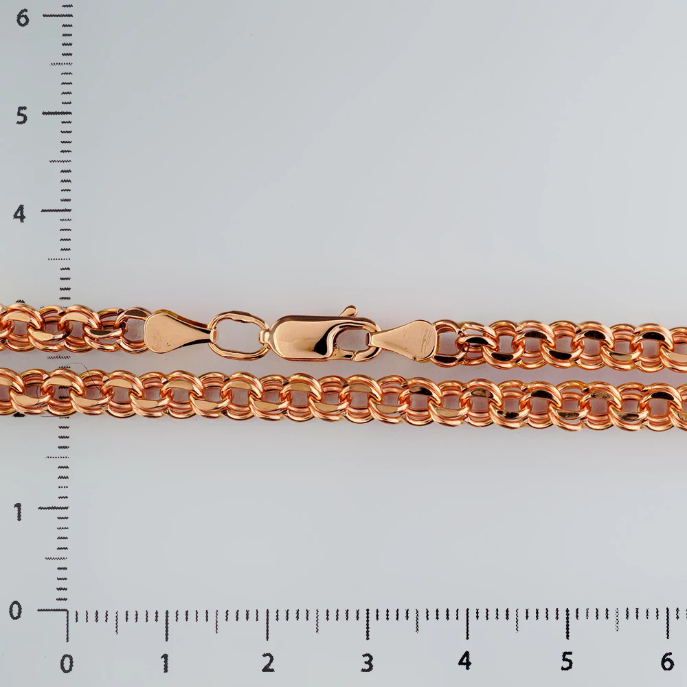 Цепь из красного золота 585 пробы