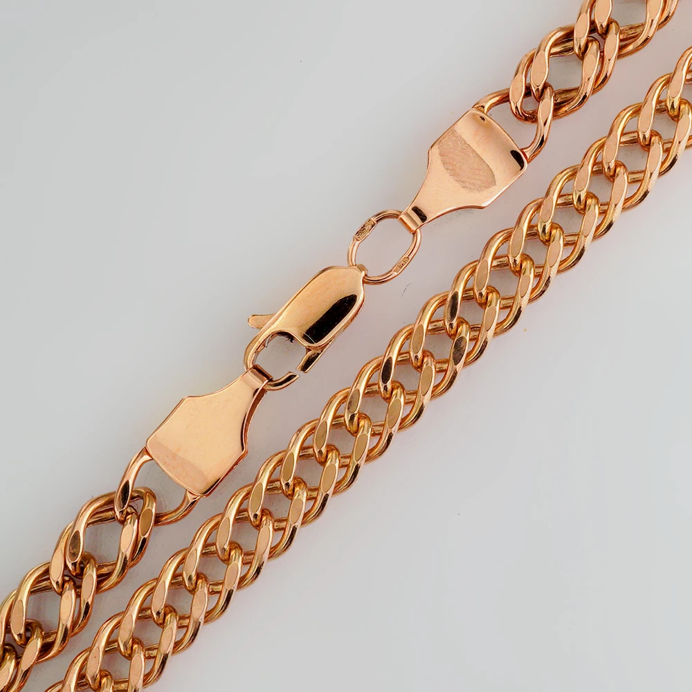 Цепь из красного золота 585 пробы