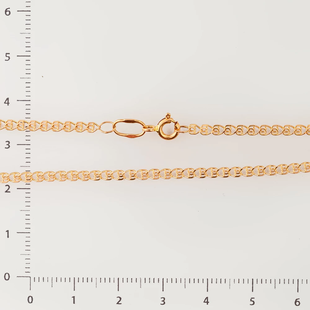 Цепь из красного золота 585 пробы