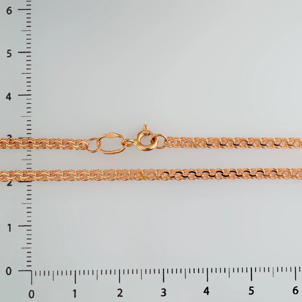 Цепь из красного золота 585 пробы