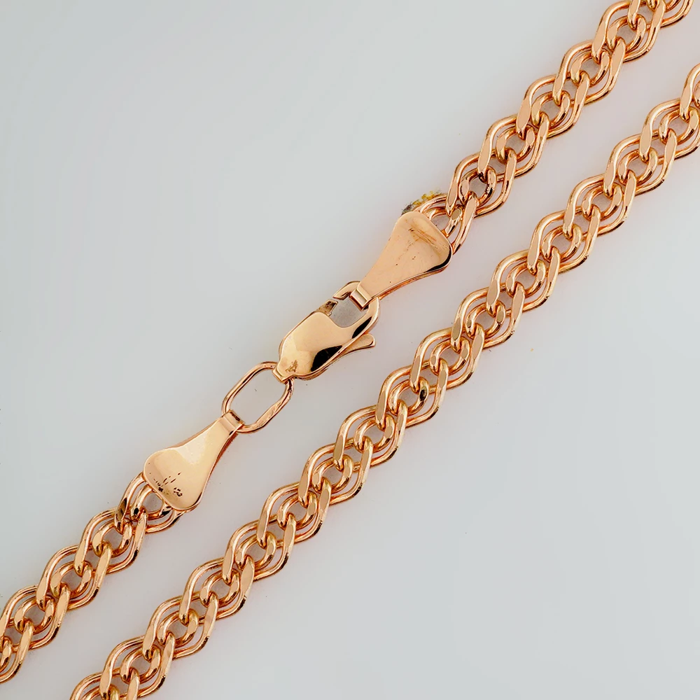 Цепь из красного золота 585 пробы