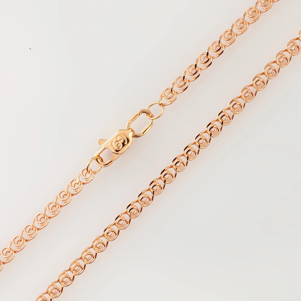 Цепь из красного золота 585 пробы