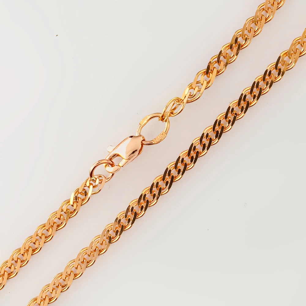 Цепь из красного золота 585 пробы