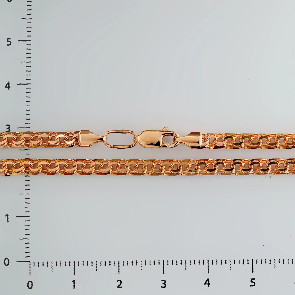 Цепь из красного золота 585 пробы